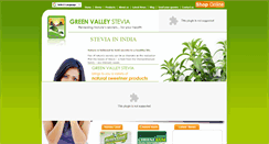 Desktop Screenshot of greenvalleystevia.com